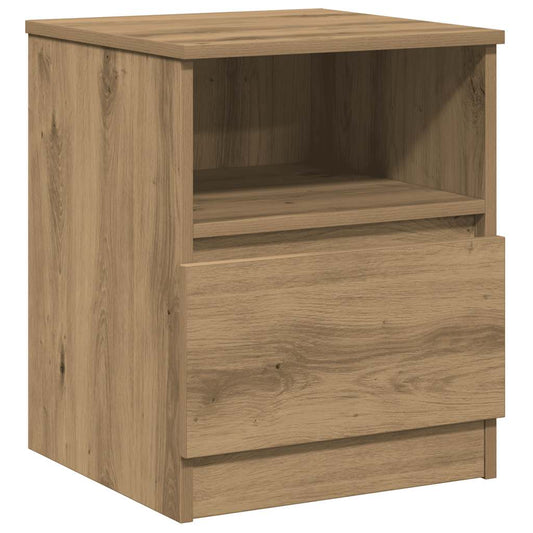 vidaXL Κομοδίνο ντουλάπι Artisan Oak 40x40x50 cm Κατασκευασμένο ξύλο