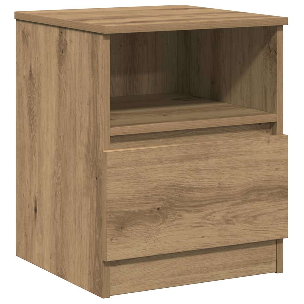 vidaXL Κομοδίνο ντουλάπι Artisan Oak 40x40x50 cm Κατασκευασμένο ξύλο