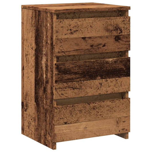 vidaXL Κομοδίνο παλιό ξύλο 40x35x62,5 cm Κατασκευασμένο ξύλο
