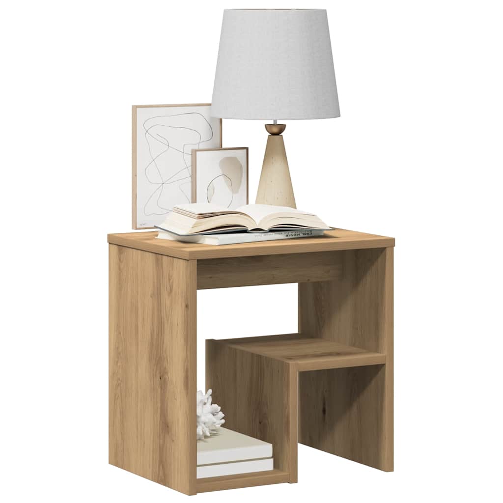 vidaXL Κομοδίνο ντουλάπι Artisan Oak 40x30x40 cm Κατασκευασμένο ξύλο