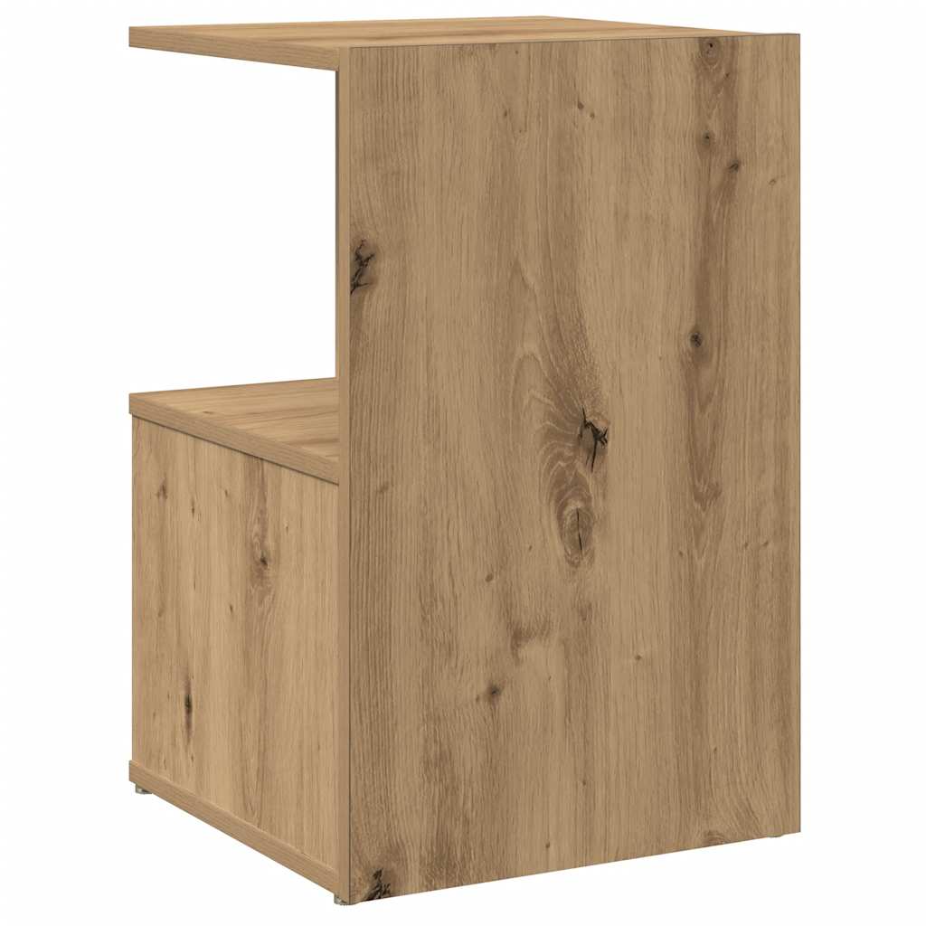 vidaXL Κομοδίνο ντουλάπι Artisan Oak 35x35x55 cm Κατασκευασμένο ξύλο