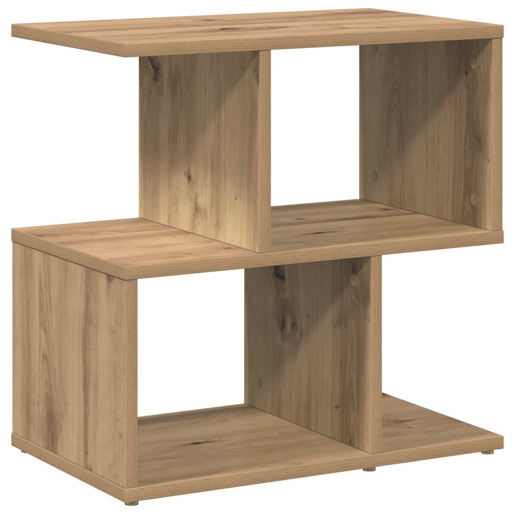 vidaXL Κομοδίνα 2 τεμ Artisan Oak 50x30x51,5 cm Κατασκευασμένο ξύλο