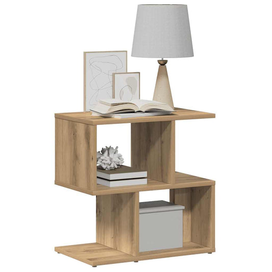 vidaXL Κομοδίνα 2 τεμ Artisan Oak 50x30x51,5 cm Κατασκευασμένο ξύλο