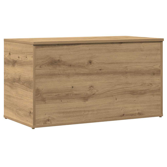 vidaXL Μπαούλο Αποθήκευσης Δρυς τεχνίτης 84 x 42 x 46 εκ