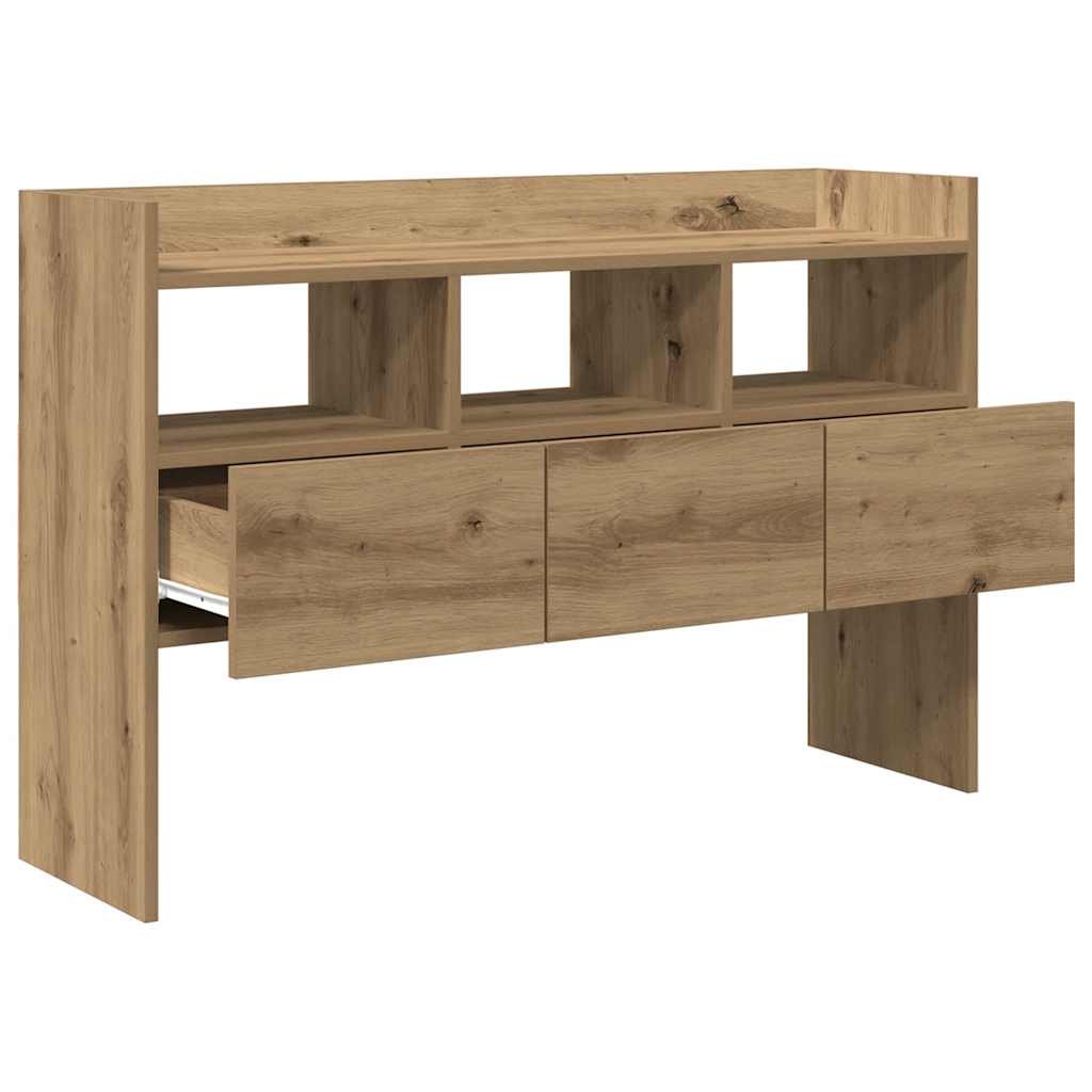 vidaXL Sideboard Artisan Oak 105x30x70 cm Κατασκευασμένο ξύλο