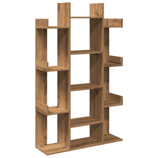 vidaXL Ντουλάπι βιβλίων Artisan Oak 86x25,5x140 cm Ξύλο μηχανής