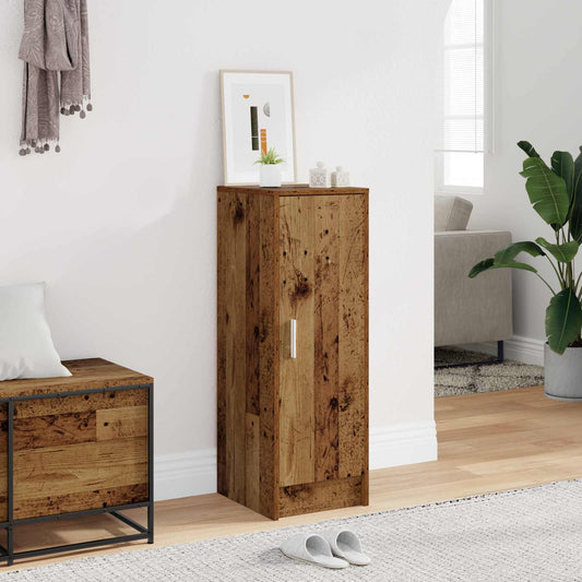 ντουλάπι παπουτσιών vidaXL Παλιό ξύλο 32x35x92 cm Κατασκευασμένο ξύλο