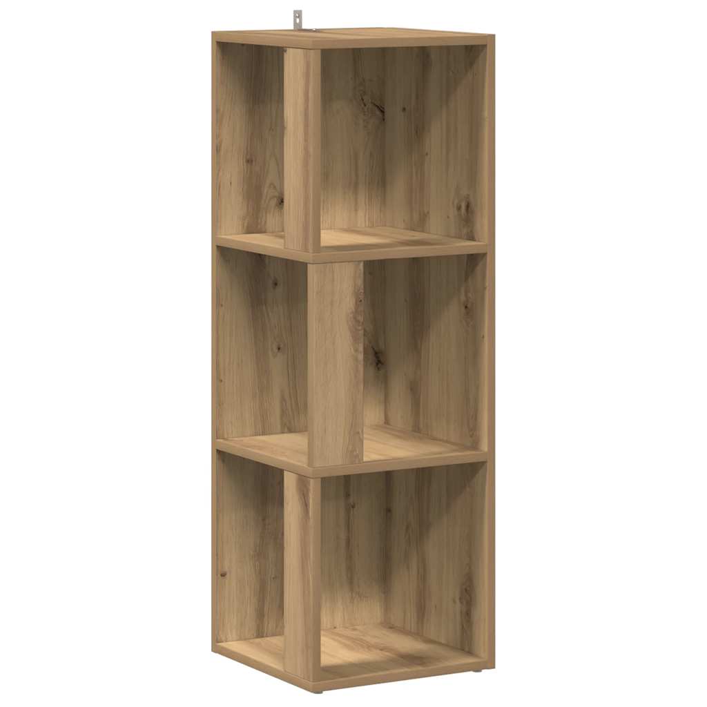 vidaXL Γωνιακό ντουλάπι Artisan Oak 33x33x100 cm Κατασκευασμένο ξύλο