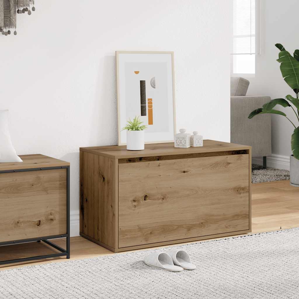 vidaXL Έπιπλο Χολ / Εισόδου τεχνίτης Δρυς 80 x 40 x 45 εκ. Μοριοσανίδα