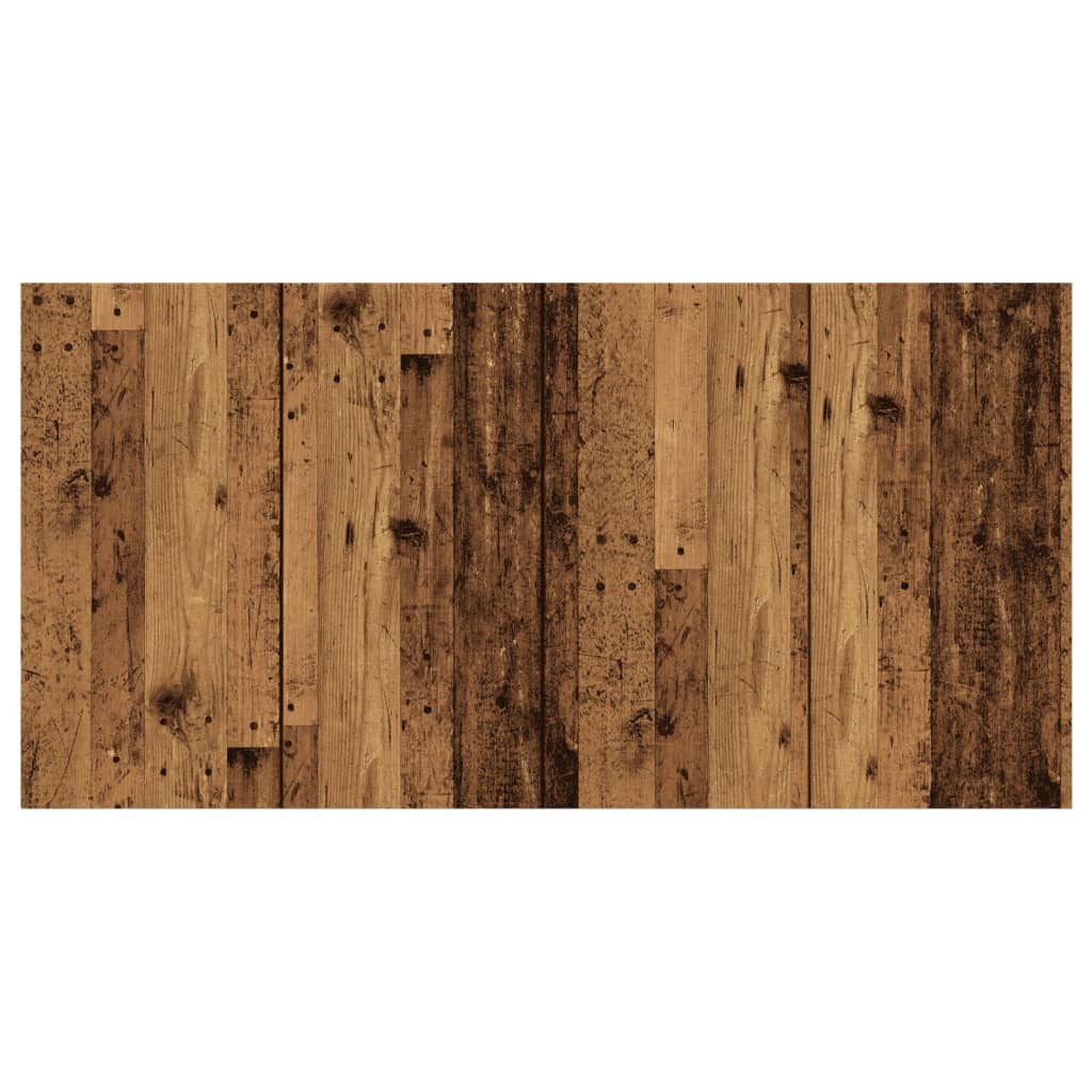 vidaXL κεφαλάρι κρεβατιού Παλιό ξύλο 160x1,5x80 cm Ξύλο μηχανής