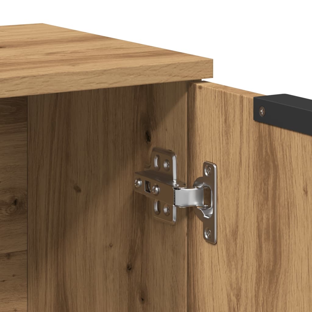 vidaXL Μπουφές Αρτισιανή Δρυς 60 x 30 x 70 εκ. από Επεξεργασμένο Ξύλο