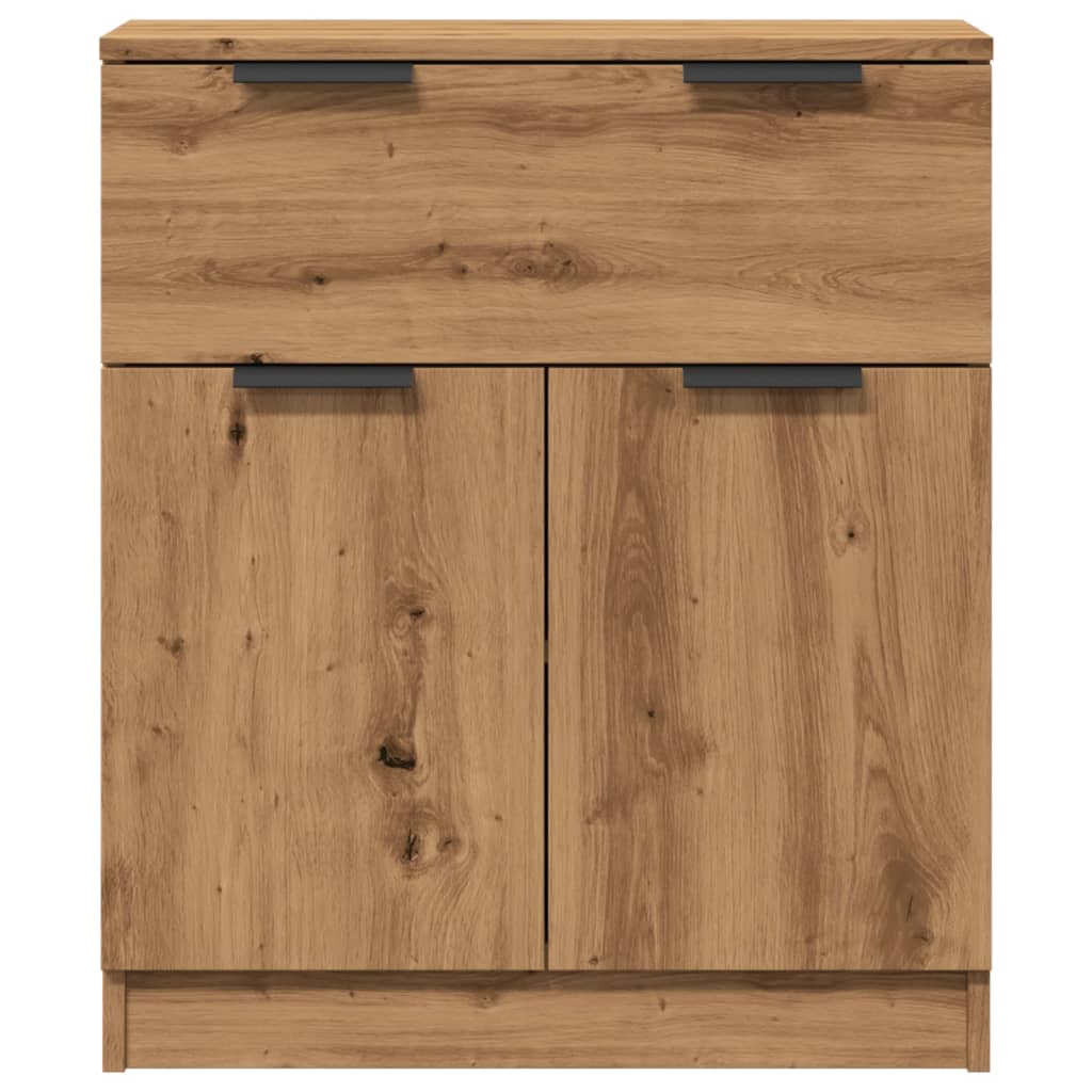 vidaXL Μπουφές Αρτισιανή Δρυς 60 x 30 x 70 εκ. από Επεξεργασμένο Ξύλο
