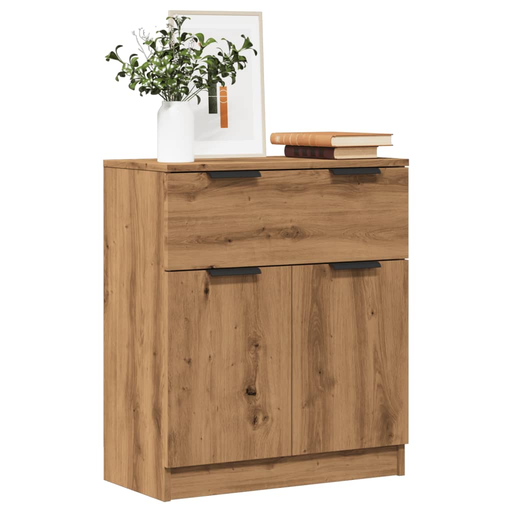 vidaXL Μπουφές Αρτισιανή Δρυς 60 x 30 x 70 εκ. από Επεξεργασμένο Ξύλο