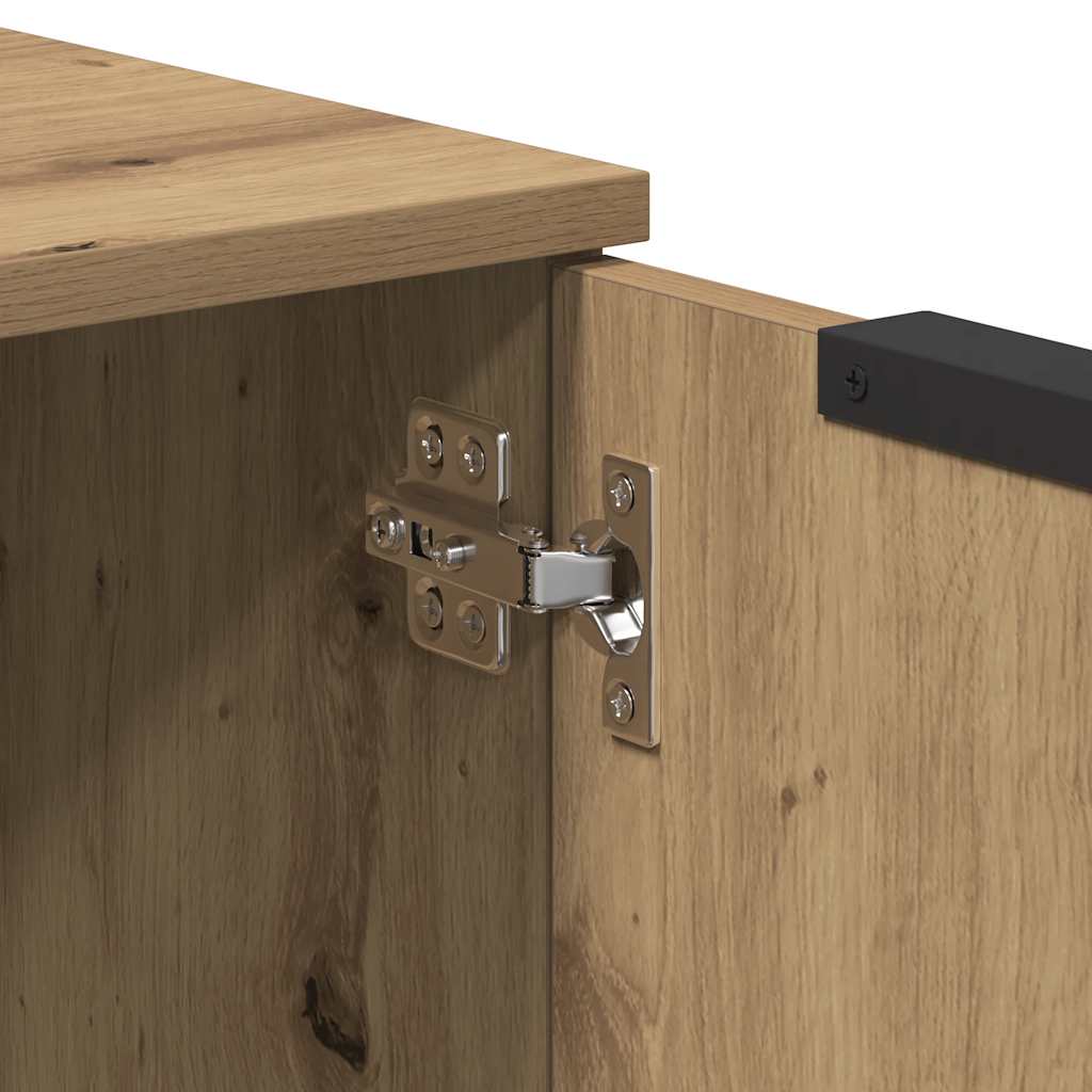 vidaXL Μπουφές Αρτισιανή Δρυς 60 x 30 x 70 εκ. από Επεξεργασμένο Ξύλο