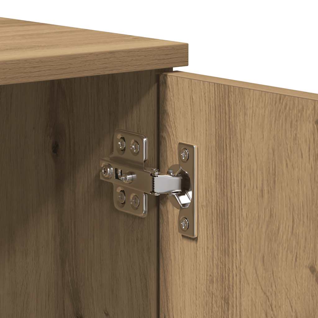 vidaXL Τραπεζάκι Σαλονιού τεχνίτης Δρυς 50x50x36 εκ Επεξεργασμένο Ξύλο