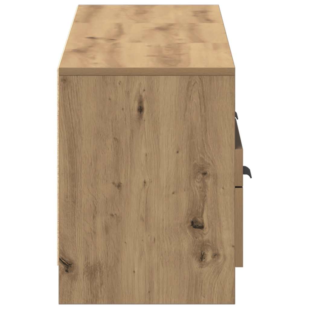 vidaXL Ντουλάπι τηλεόρασης Artisan Oak 150x33,5x45 cm
