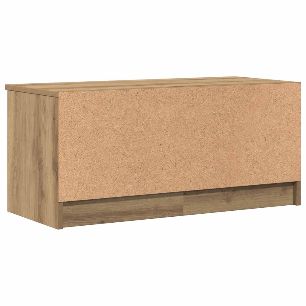 vidaXL Σετ ντουλάπι τηλεόρασης 2 τεμαχίων Artisan Oak 80x35x36,5 cm