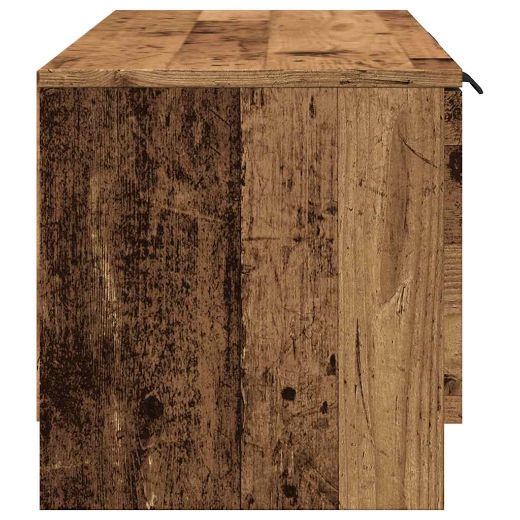 vidaXL Έπιπλο Τηλεόρασης Όψη Παλαιού Ξύλου 102x35x36,5 εκ. Επεξ. Ξύλο