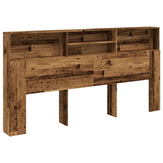 vidaXL Κεφαλάρι Με Αποθηκευτικό Χώρο 200x19x103,5 εκ. Επεξ. Ξύλο