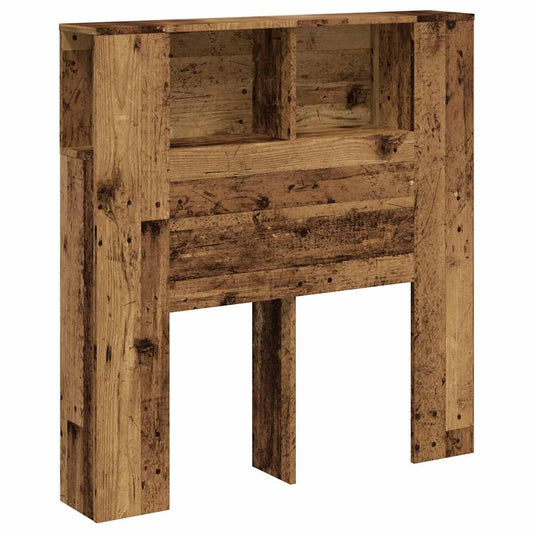 vidaXL Κεφαλάρι Με Αποθηκευτικό Χώρο 100x18,5x102,5 εκ. Επεξ. Ξύλο