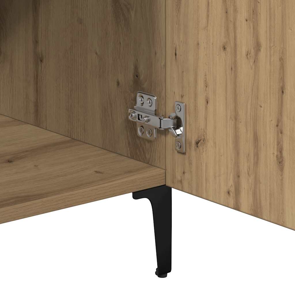 vidaXL Ντουλάπι Αρτισιανή Δρυς 90 x 34 x 80 εκ. από Επεξεργασμένο Ξύλο