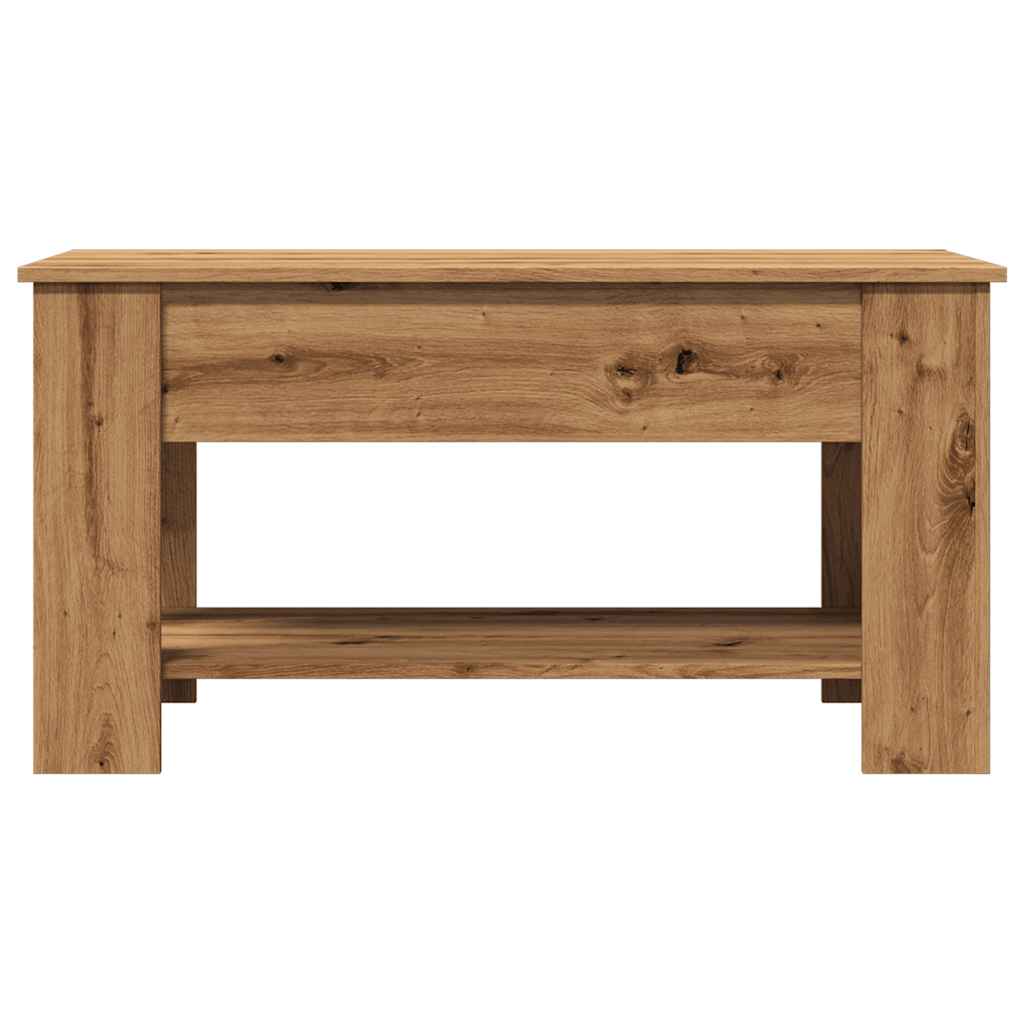 vidaXL Τραπεζάκι σαλονιού Artisan Oak 101x49x52 cm Κατασκευασμένο ξύλο