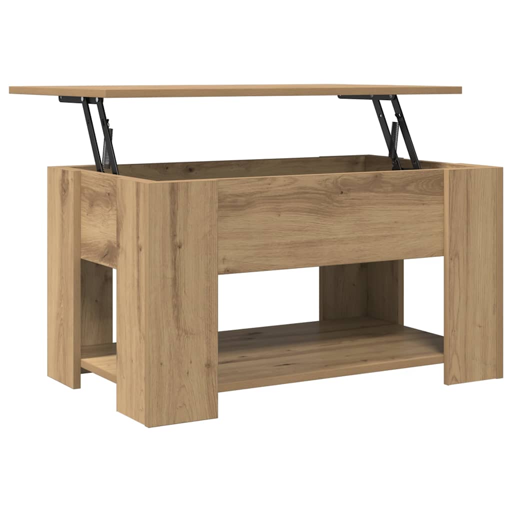 vidaXL Τραπεζάκι σαλονιού Artisan Oak 79x49x41 cm Κατασκευασμένο ξύλο