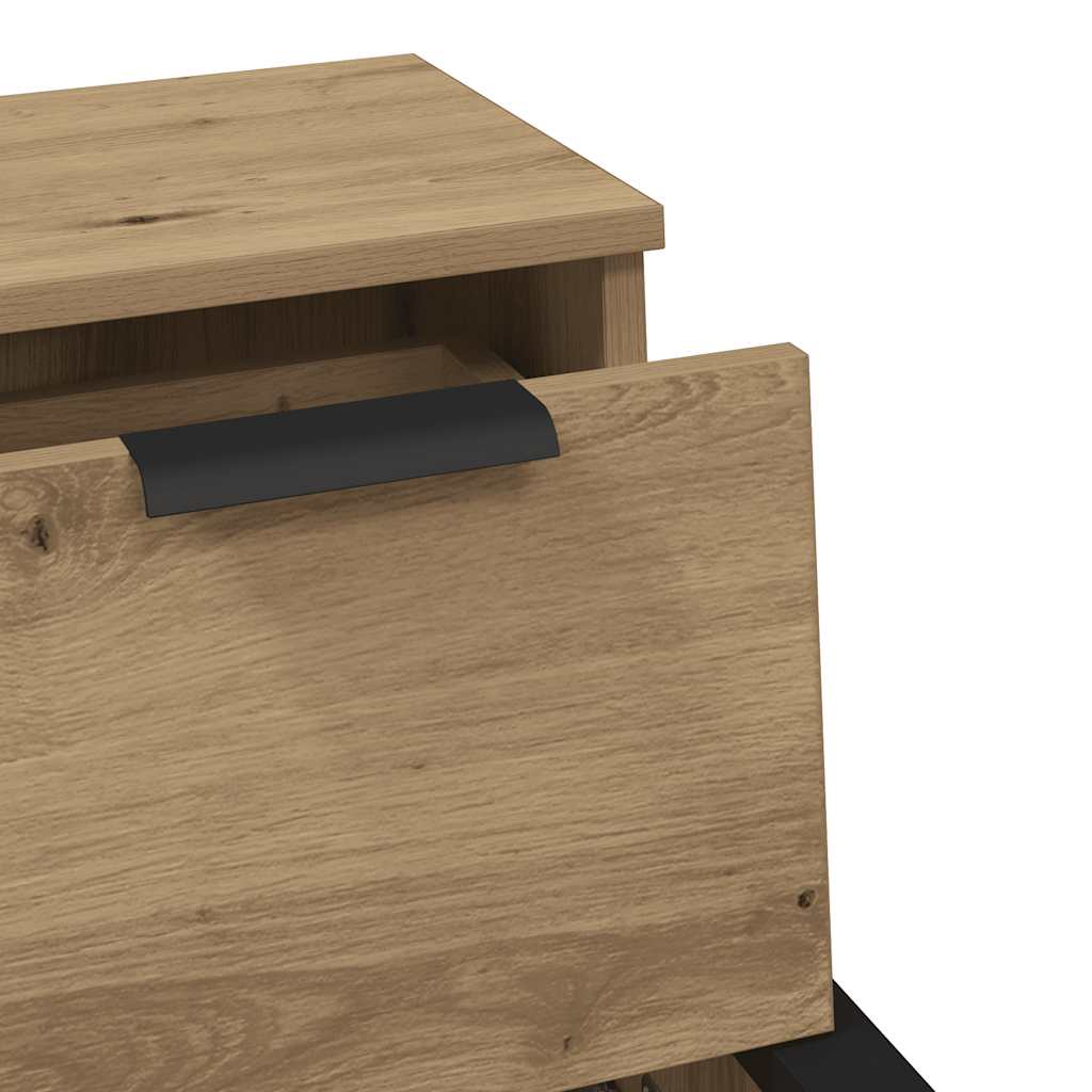 vidaXL Ντουλάπι τεχνίτης Δρυς 30 x 30 x 70 εκ. από Επεξεργασμένο Ξύλο