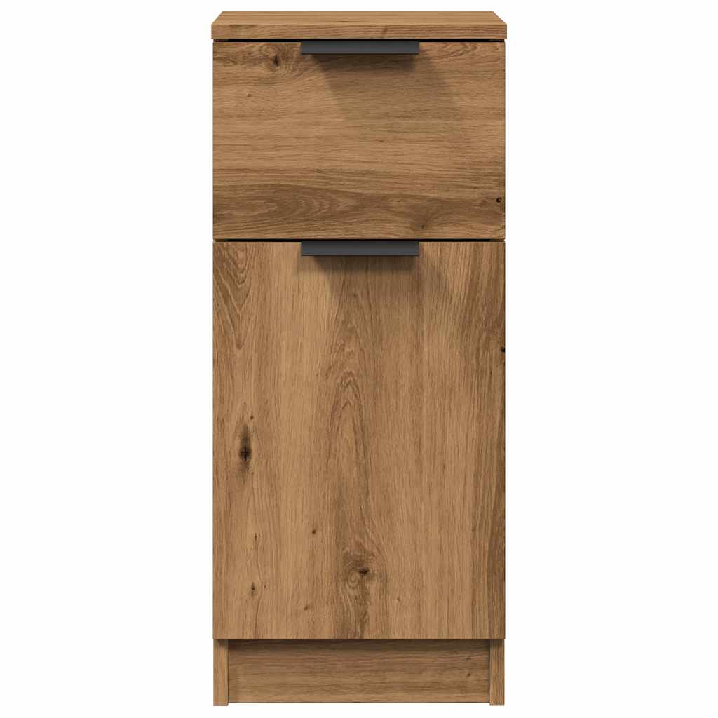 vidaXL Sideboards 2 τεμάχια Artisan Oak 30x30x70cm Κατασκευασμένο ξύλο