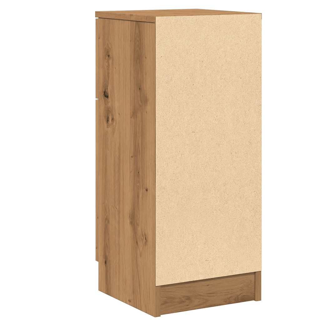 vidaXL Sideboards 2 τεμάχια Artisan Oak 30x30x70cm Κατασκευασμένο ξύλο