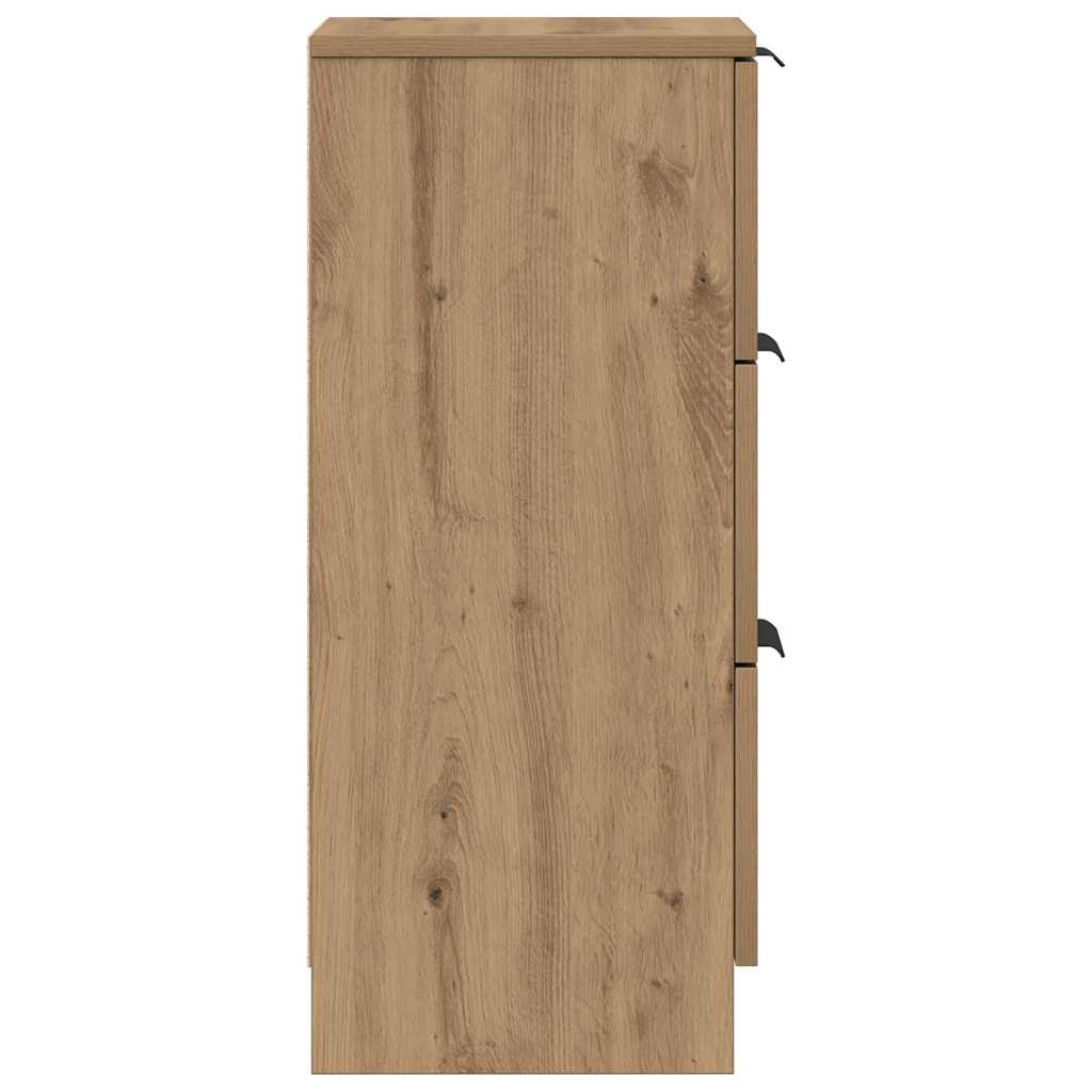 vidaXL Ντουλάπι τεχνίτης Δρυς 30 x 30 x 70 εκ. από Επεξεργασμένο Ξύλο