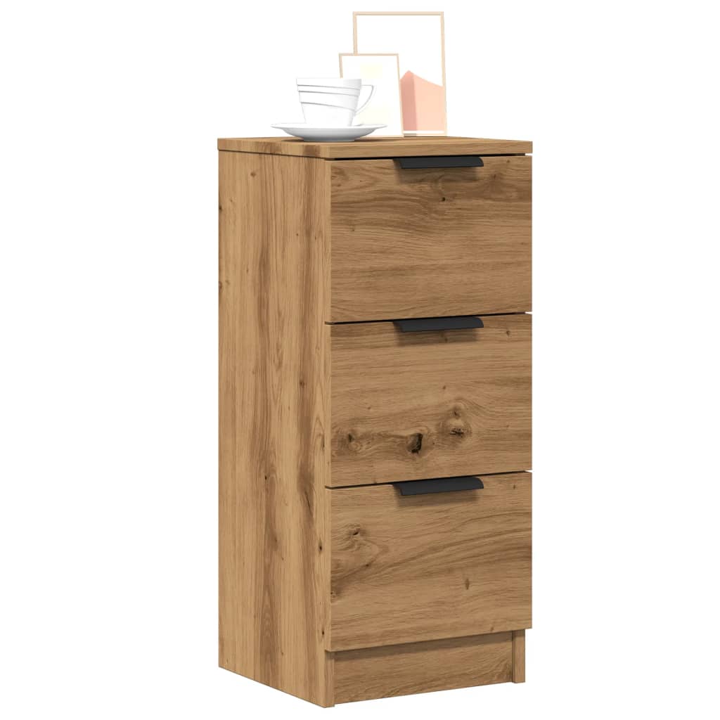 vidaXL Sideboards 2 τεμάχια Artisan Oak 30x30x70cm Κατασκευασμένο ξύλο
