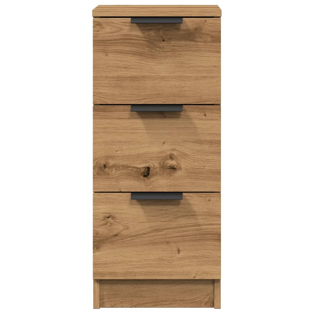 vidaXL Sideboards 2 τεμάχια Artisan Oak 30x30x70cm Κατασκευασμένο ξύλο