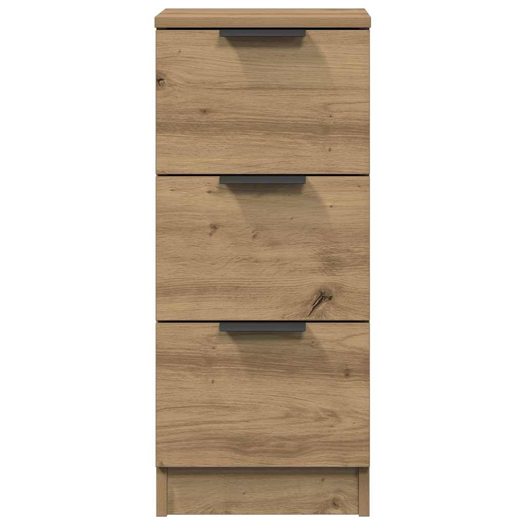 vidaXL Sideboards 2 τεμάχια Artisan Oak 30x30x70cm Κατασκευασμένο ξύλο