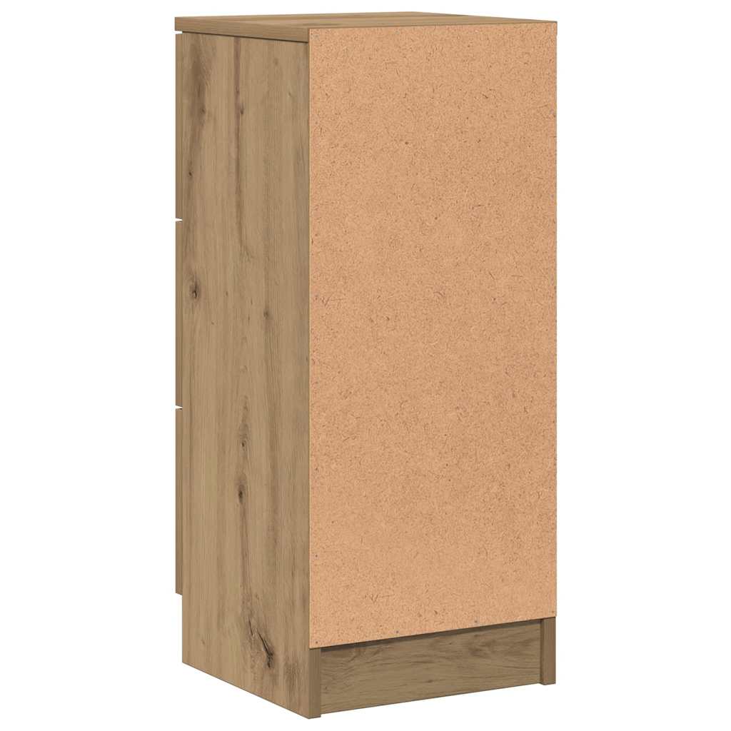 vidaXL Sideboards 2 τεμάχια Artisan Oak 30x30x70cm Κατασκευασμένο ξύλο