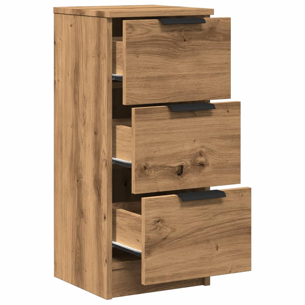 vidaXL Sideboards 2 τεμάχια Artisan Oak 30x30x70cm Κατασκευασμένο ξύλο