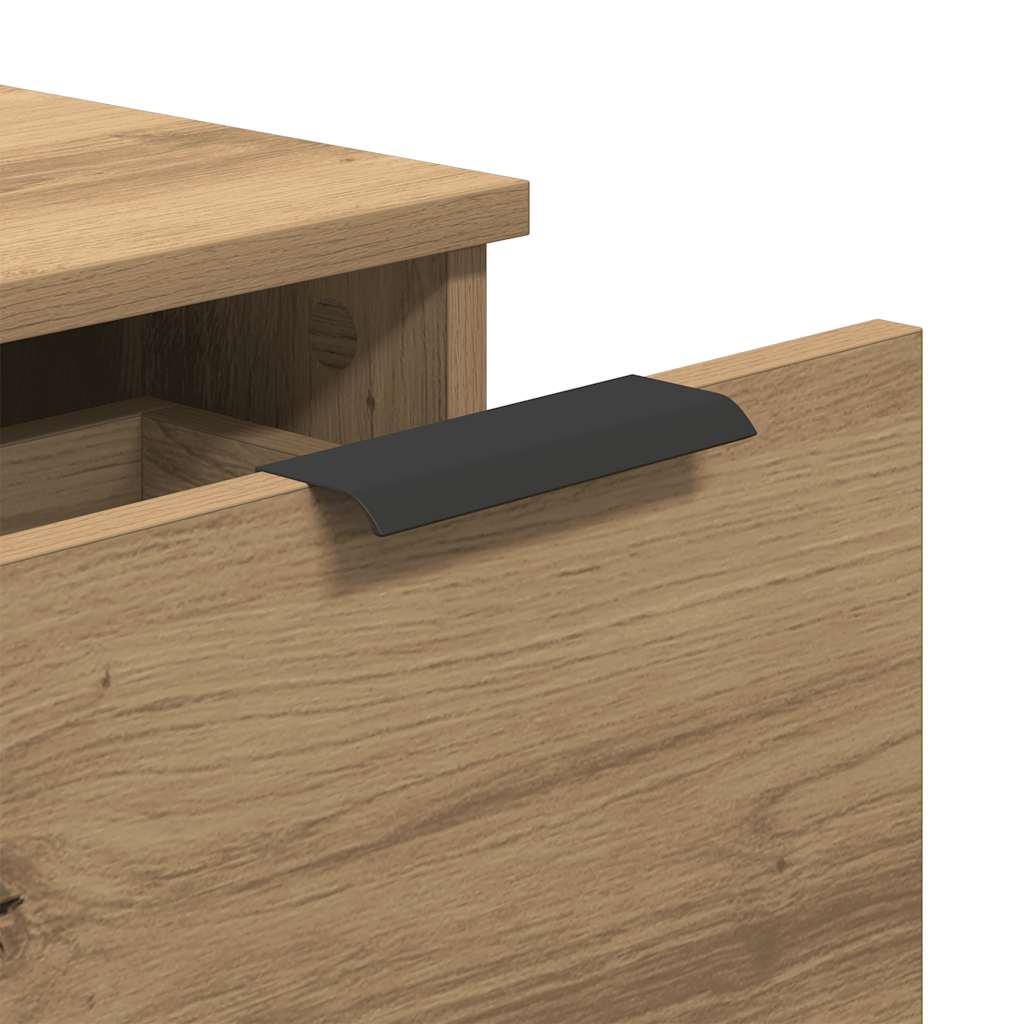 vidaXL Sideboards 2 τεμάχια Artisan Oak 30x30x70cm Κατασκευασμένο ξύλο