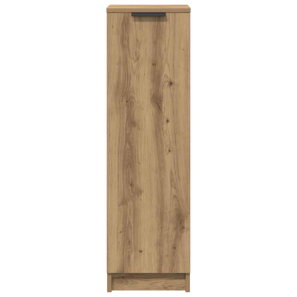 vidaXL Παπουτσοθήκη Χρώμα Αρτισιανή Δρυς 29,5x35x100,5 εκ. Επεξ. Ξύλο
