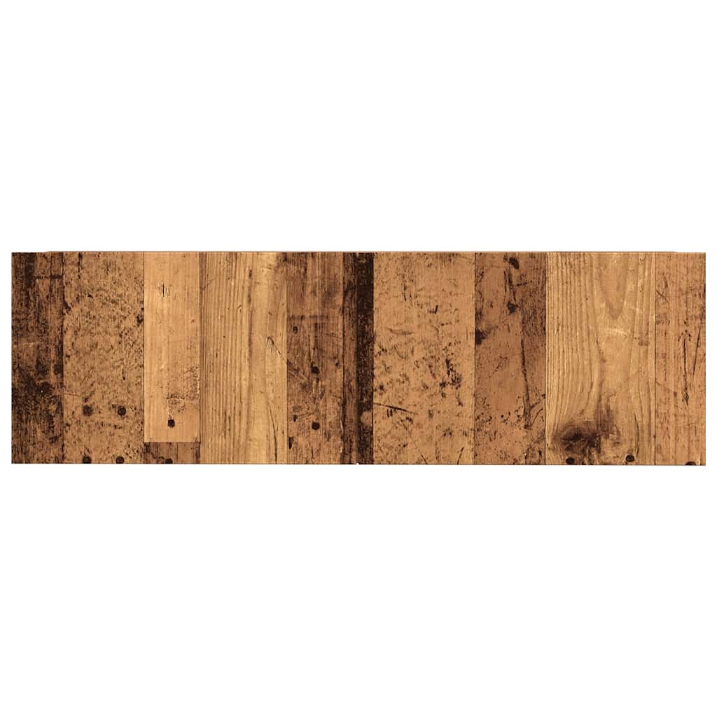vidaXL Ντουλάπια Τοίχου Τηλεόρασης 2 Τεμ. Παλαιό Ξύλο 100x30x30 εκ.