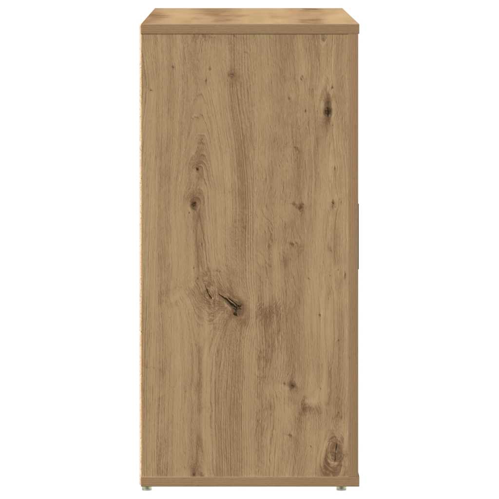 vidaXL Ντουλάπι Artisian Δρυς 80x33x70 εκ. από Επεξεργασμένο Ξύλο