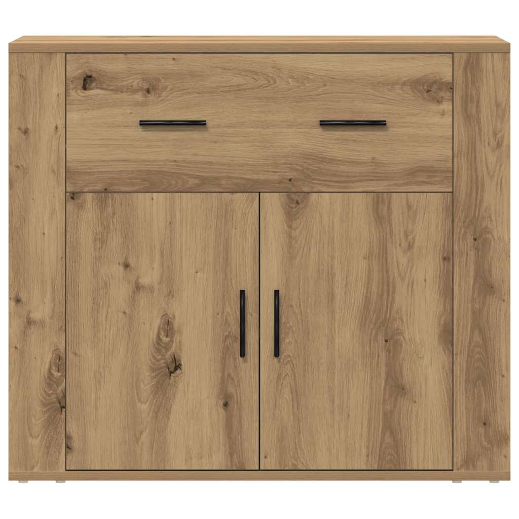 vidaXL Ντουλάπι Artisian Δρυς 80x33x70 εκ. από Επεξεργασμένο Ξύλο