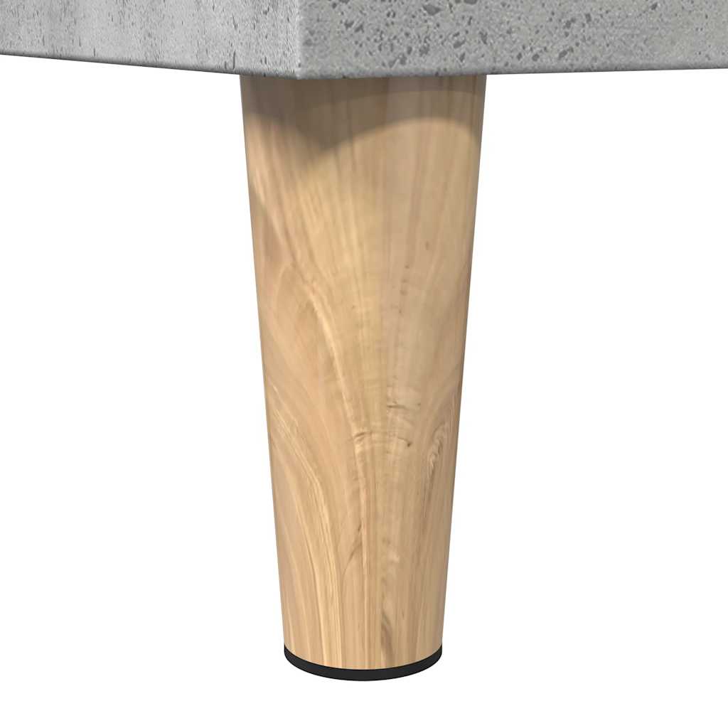 vidaXL Ντουλάπι Μπάνιου Γκρι Σκυροδέματος 30x30x190 εκ. Επεξ. Ξύλο