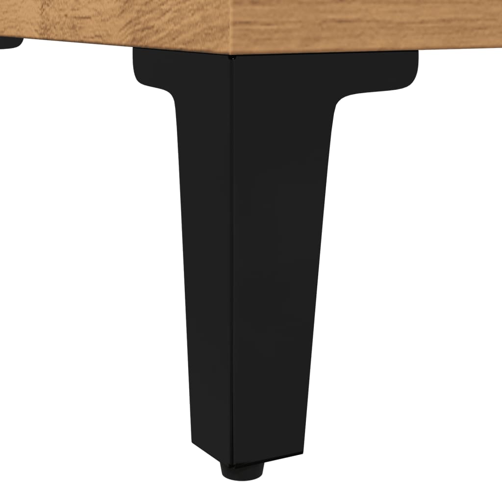 vidaXL Ντουλάπι μπάνιου Δρυς τεχνίτης 30x30x190 cm Κατασκευασμένο ξύλο