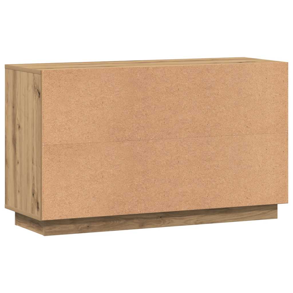 vidaXL Μπουφές Αρτισιανή Δρυς 102x35x60 εκ. από Επεξεργασμένο Ξύλο