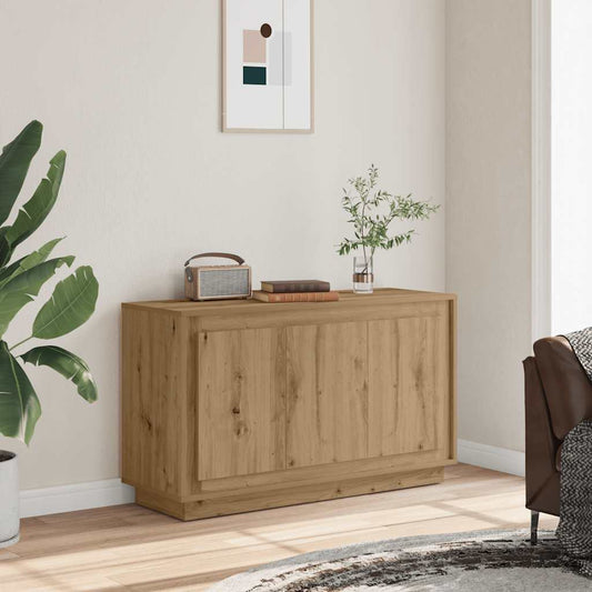 vidaXL Μπουφές Αρτισιανή Δρυς 102x35x55 εκ. από Επεξεργασμένο Ξύλο