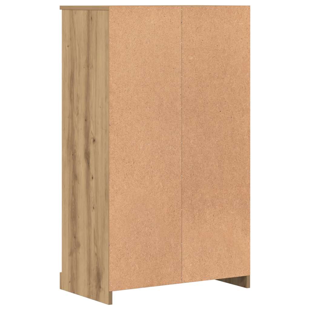 vidaXL Ντουλάπι Αρτισιανή Δρυς 60x35,5x103,5 εκ από Επεξεργασμένο Ξύλο