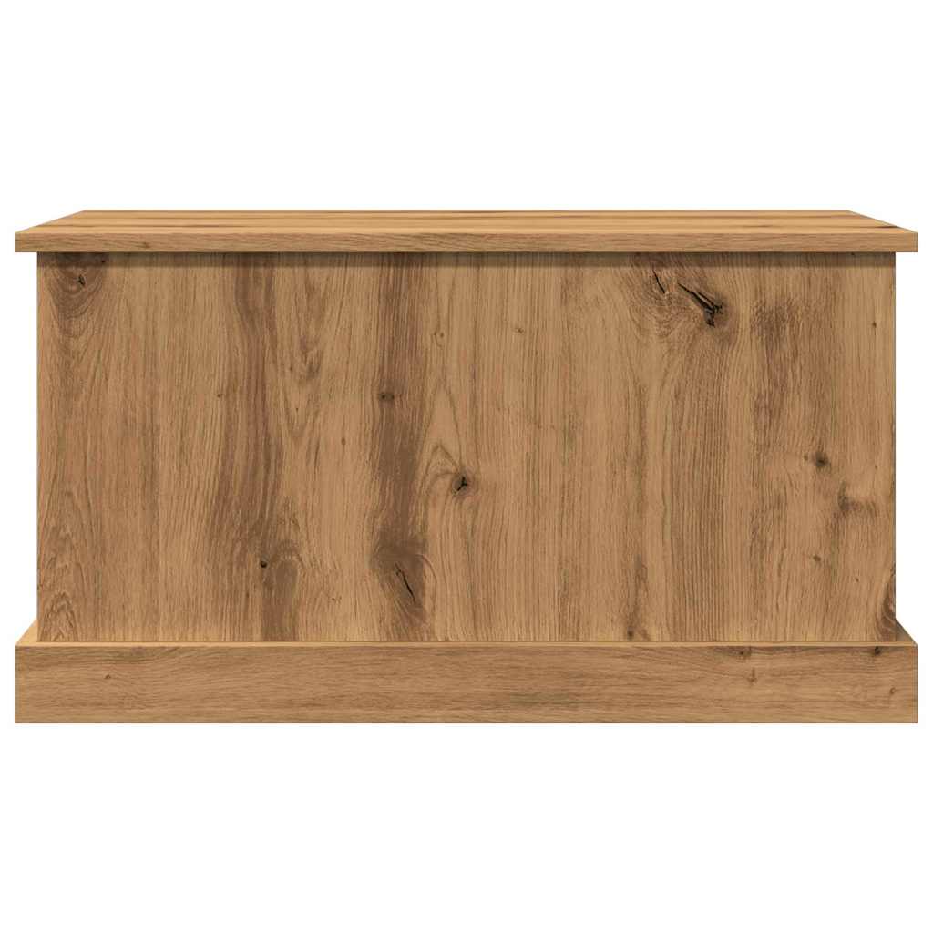vidaXL Κουτί Αποθήκευσης Αρτισιανή Δρυς 70x40x38 εκ. Επεξ.Ξύλο