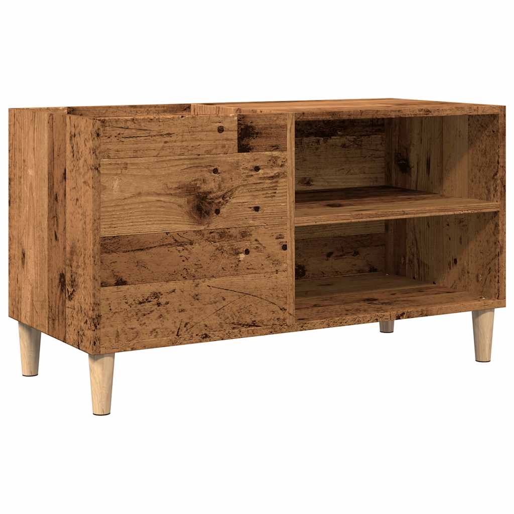 vidaXL Δισκοθήκη Παλιό Ξύλο 84,5 x 38 x 48 εκ. από Επεξεργασμένο Ξύλο