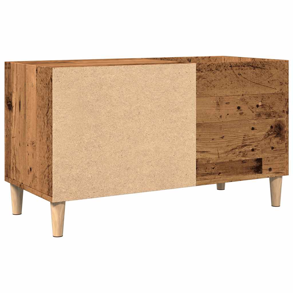 vidaXL Δισκοθήκη Παλιό Ξύλο 84,5 x 38 x 48 εκ. από Επεξεργασμένο Ξύλο