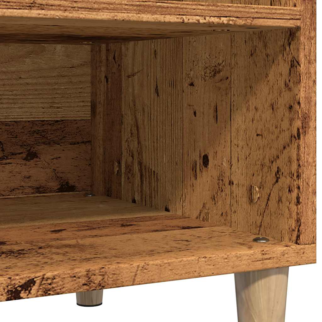 vidaXL Δισκοθήκη Παλιό Ξύλο 84,5 x 38 x 48 εκ. από Επεξεργασμένο Ξύλο